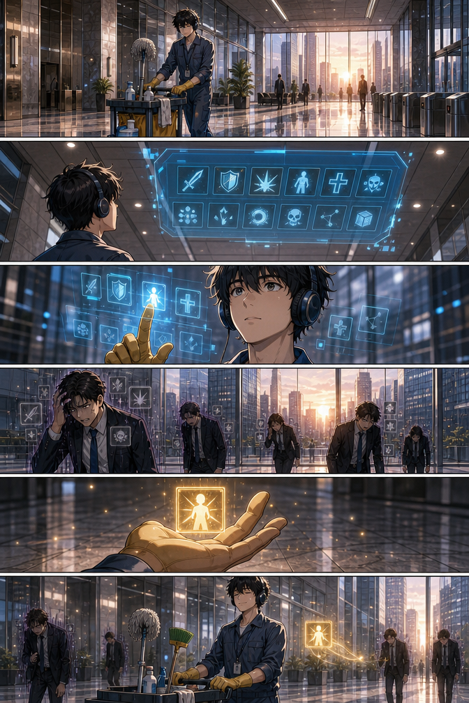 The Patch Note — community sample published on Manhwa Generator
